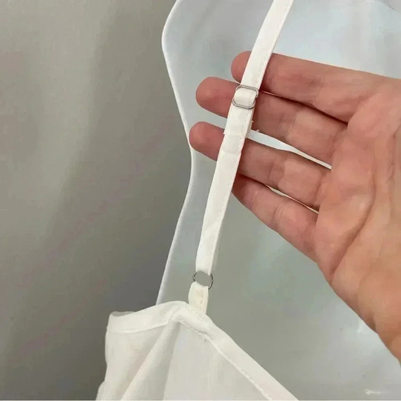 The Shirt by Rochelle Behrens Ruffled Swiss Dot Shirt and Cami Small - Picture 6 of 10